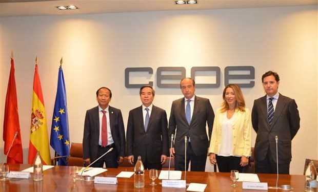 Quan hệ Đối t&aacute;c chiến lược Việt Nam-T&acirc;y Ban Nha ph&aacute;t triển mạnh mẽ