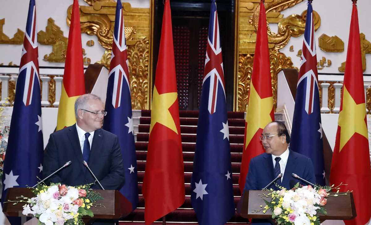 Gặp Tổng thống Mỹ, Thủ tướng Australia ca ngợi vai tr&ograve; của Việt Nam