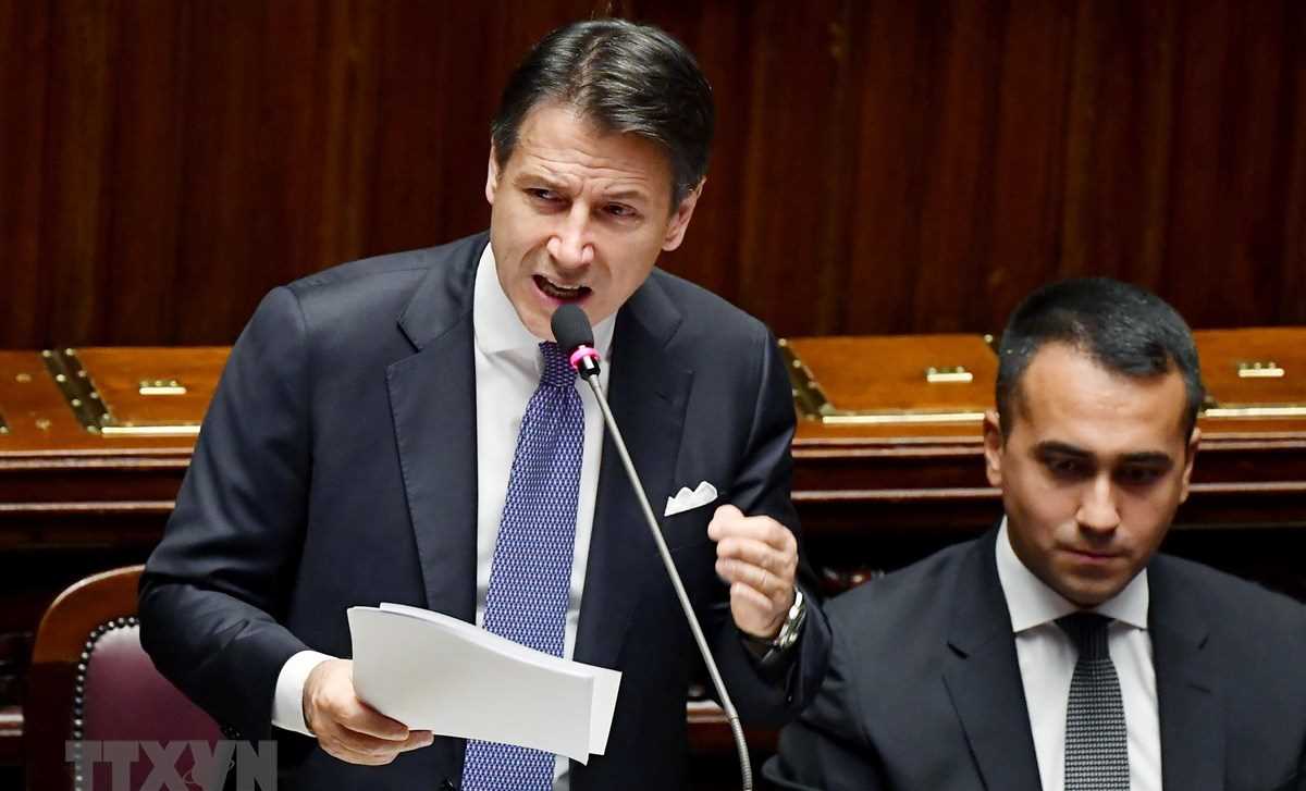 Quốc hội Italy thông qua chính phủ mới do Thủ tướng Conte đứng đầu