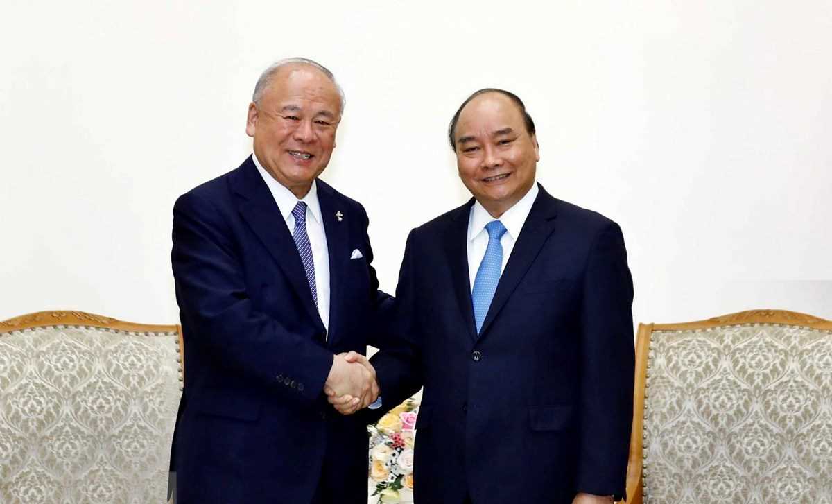 Thủ tướng tiếp Cố vấn Đặc biệt Li&ecirc;n minh Nghị sỹ Hữu nghị Nhật-Việt