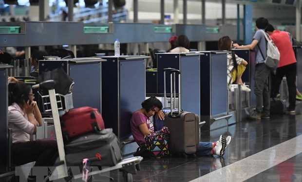 Sân bay quốc tế Hong Kong mở cửa trở lại sau biểu tình ngồi