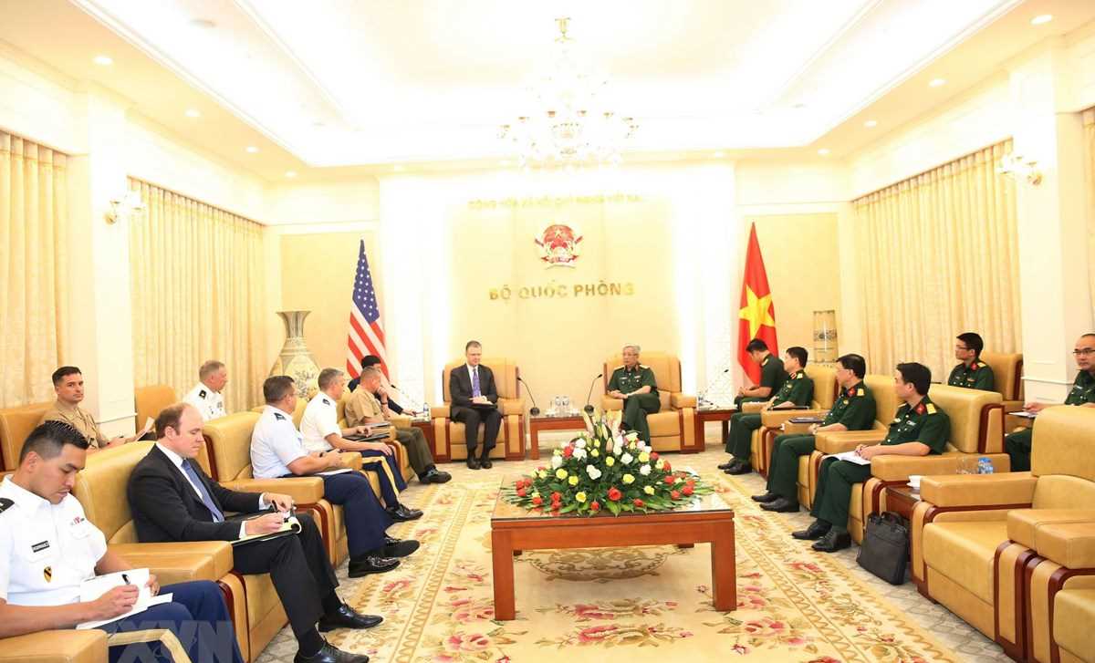 Hợp t&aacute;c an ninh-quốc ph&ograve;ng l&agrave; điểm s&aacute;ng trong quan hệ Việt Nam-Hoa Kỳ