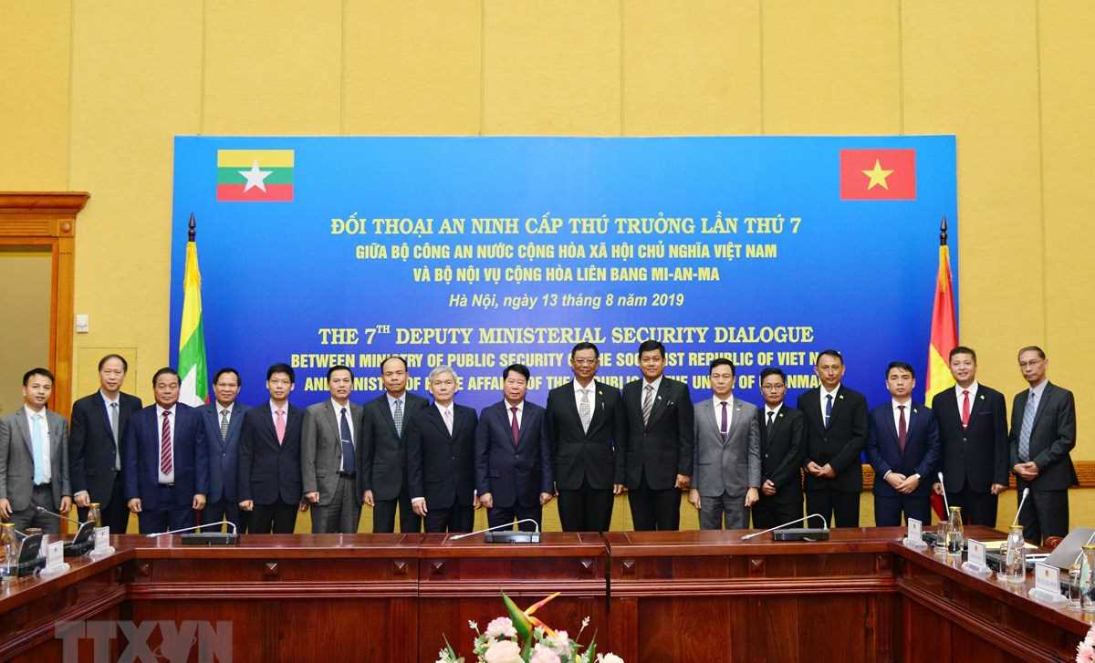 Việt Nam-Myanmar tăng cường hợp t&aacute;c trong lĩnh vực an ninh