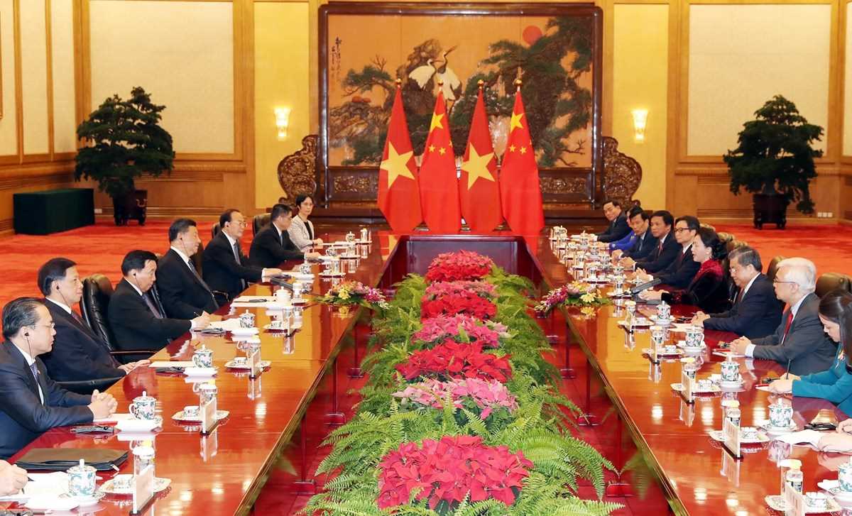 Th&uacute;c đẩy quan hệ đối t&aacute;c hợp t&aacute;c chiến lược to&agrave;n diện Việt-Trung