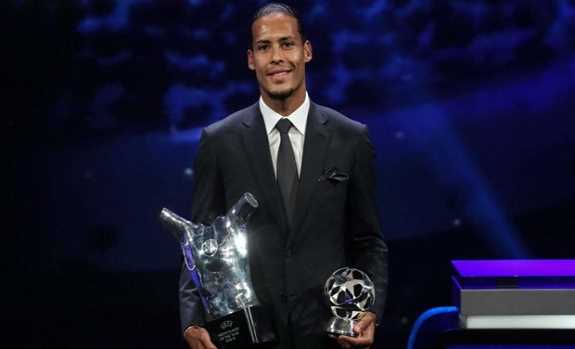 Van Dijk xuất sắc nhất năm, Barca, Juve vào 2 bảng tử thần