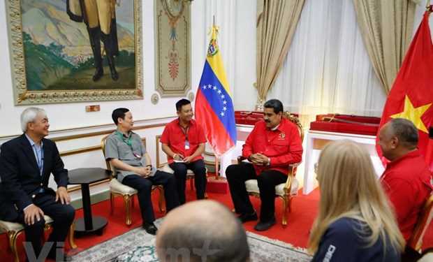 Venezuela đ&aacute;nh gi&aacute; cao vai tr&ograve;, vị thế của Đảng Cộng sản Việt Nam