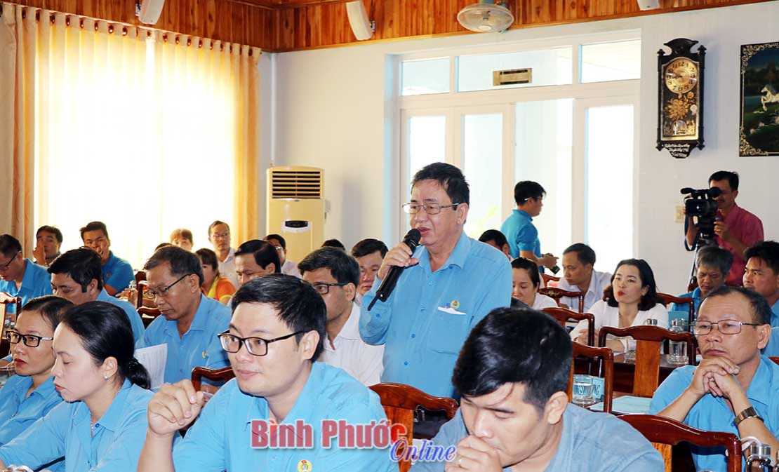 Li&ecirc;n đo&agrave;n Lao động tỉnh lấy &yacute; kiến dự thảo Bộ luật Lao động (sửa đổi)