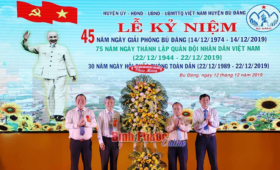 Bù Đăng kỷ niệm 45 năm Ngày giải phóng