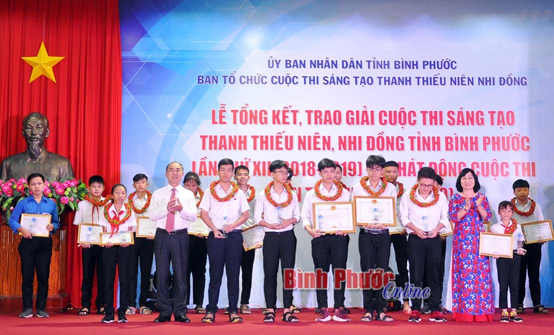 Vinh danh các thanh thiếu niên, nhi đồng sáng tạo