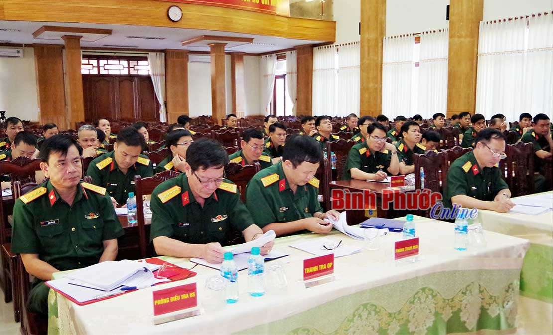 Đảng ủy Binh đoàn 16 triển khai các văn bản về đại hội đảng các cấp