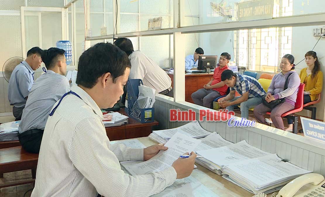 Phú Riềng đẩy mạnh cải cách hành chính