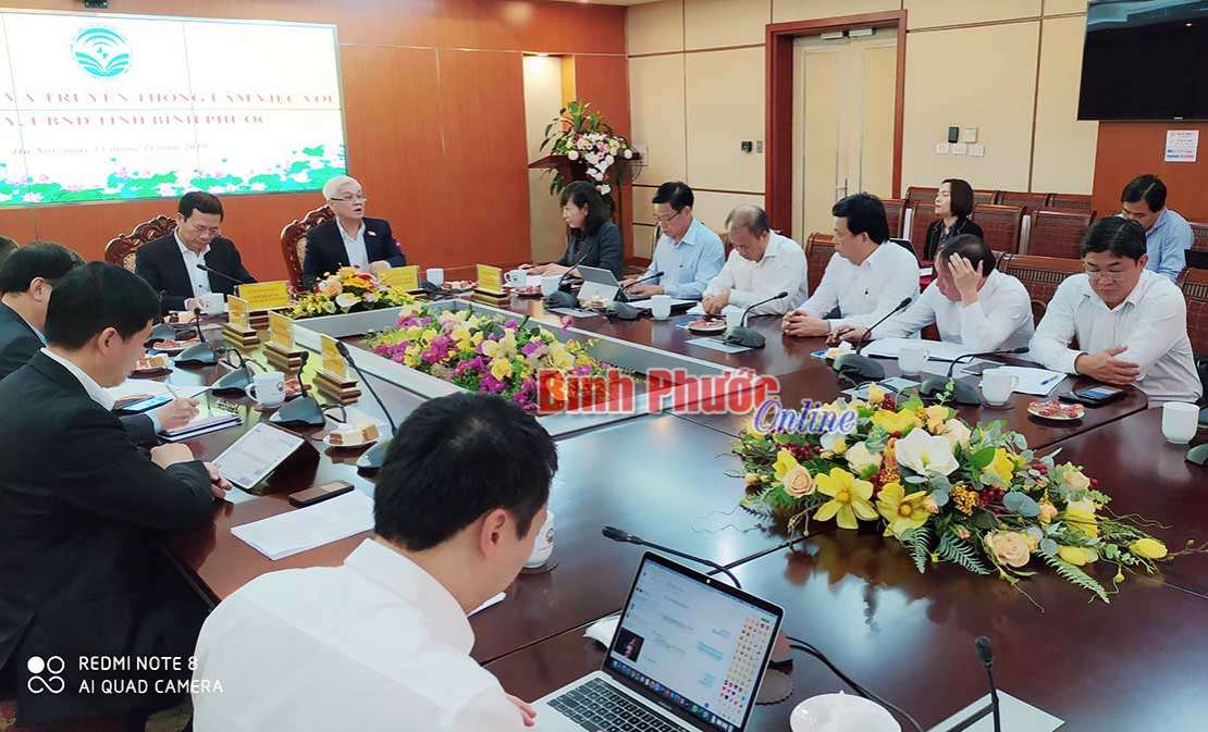 Bình Phước cần xây dựng bộ phận truyền thông chuyên trách cung cấp thông tin