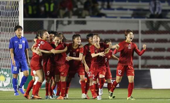 Nữ Việt Nam - Nữ Thái Lan 1-0: Bảo vệ thành công ngôi Hậu