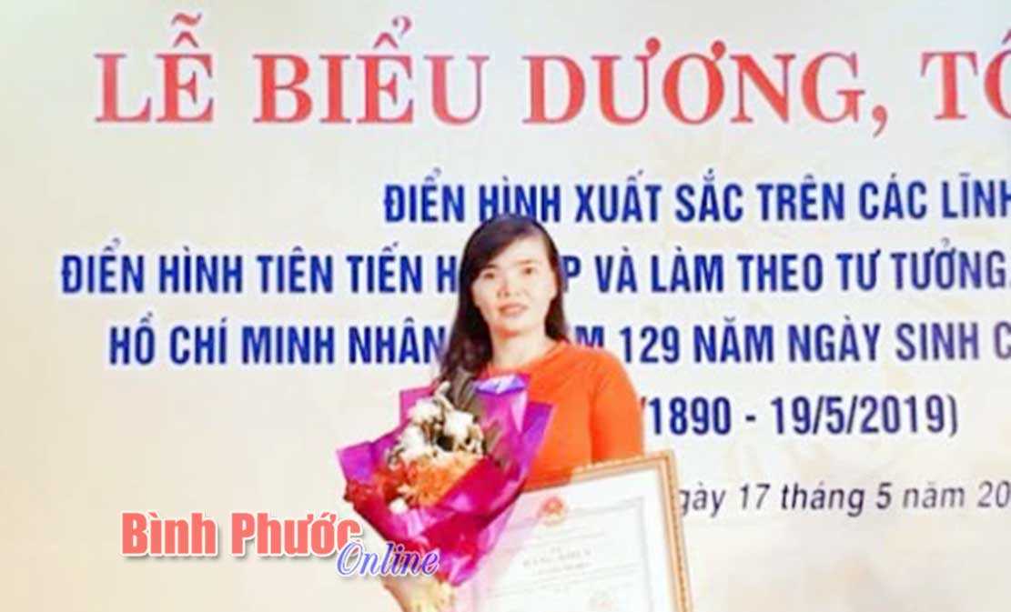 Bông hoa tiêu biểu của ngành GD-ĐT tỉnh