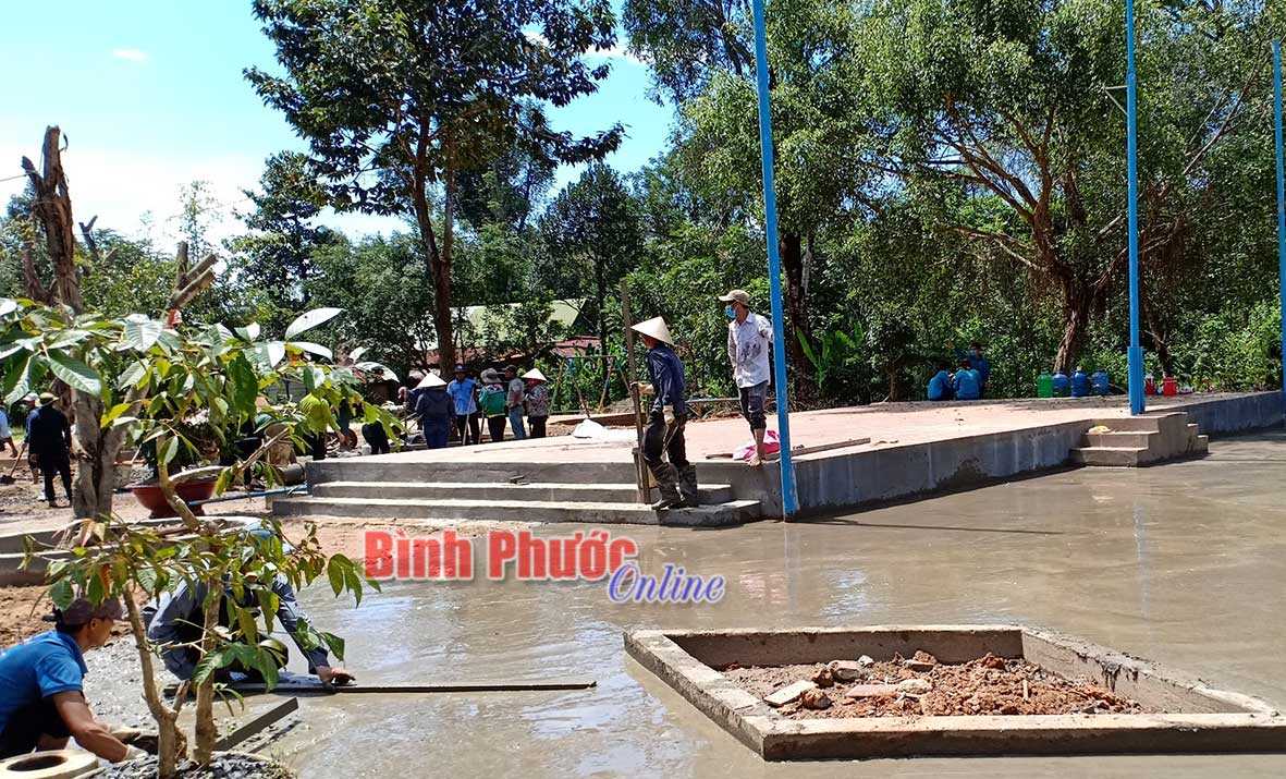 Đăng Hà: Khởi công “Sân trường nghĩa tình”