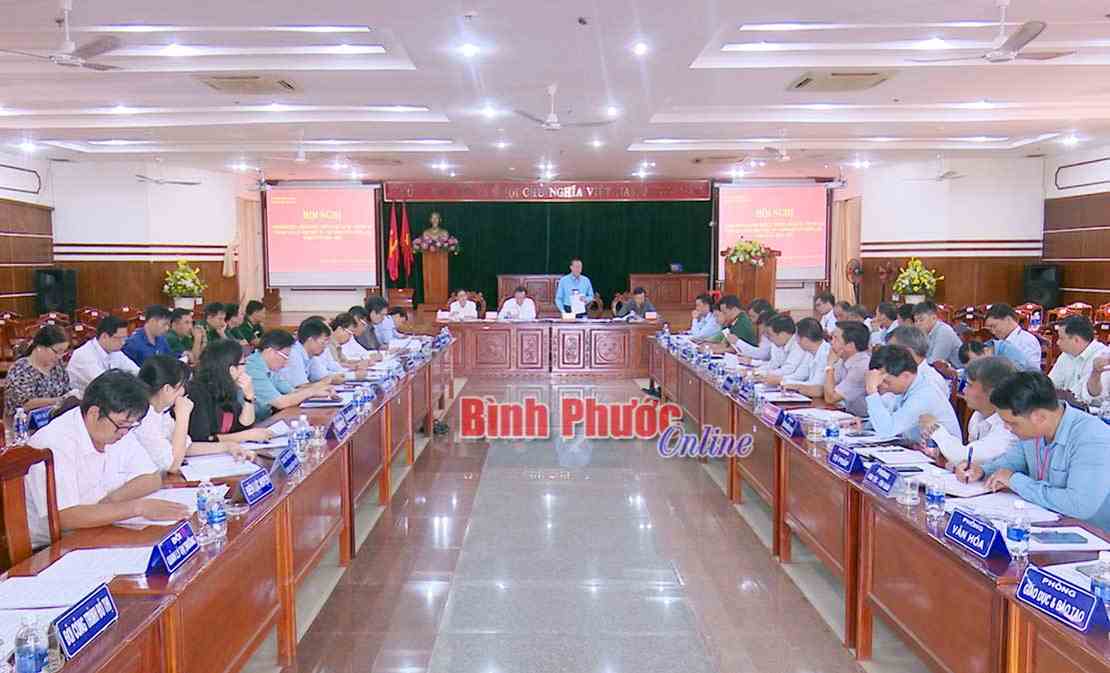 Bù Gia Mập, Bù Đốp đánh giá thực hiện nhiệm vụ năm 2019