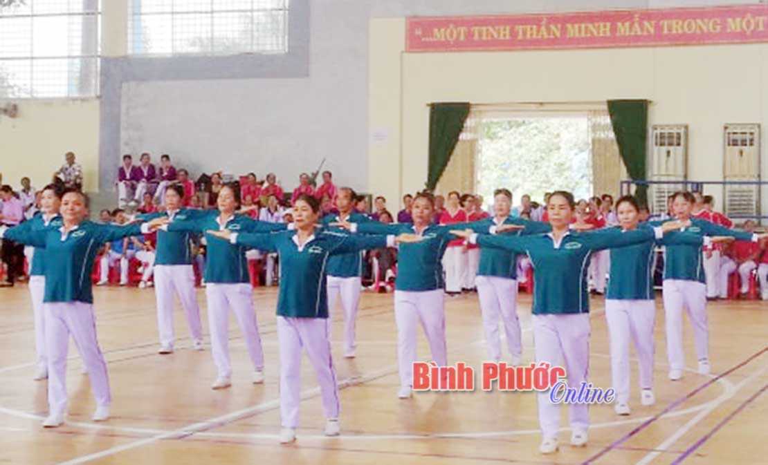 Tập huấn các câu lạc bộ thể dục dưỡng sinh năm 2019