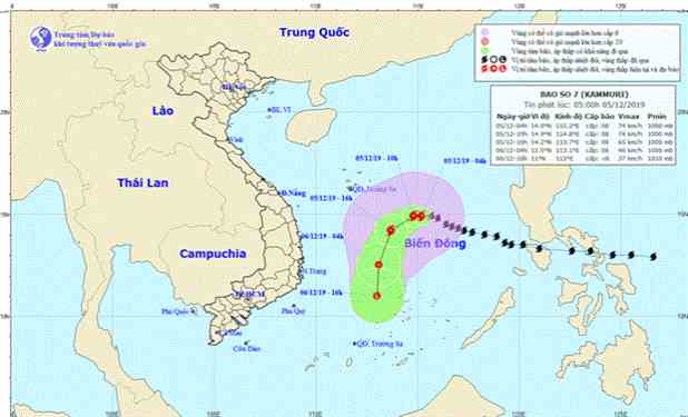 Bão số 7 liên tục chuyển hướng, Hà Nội nhiệt độ thấp nhất 11-14 độ C