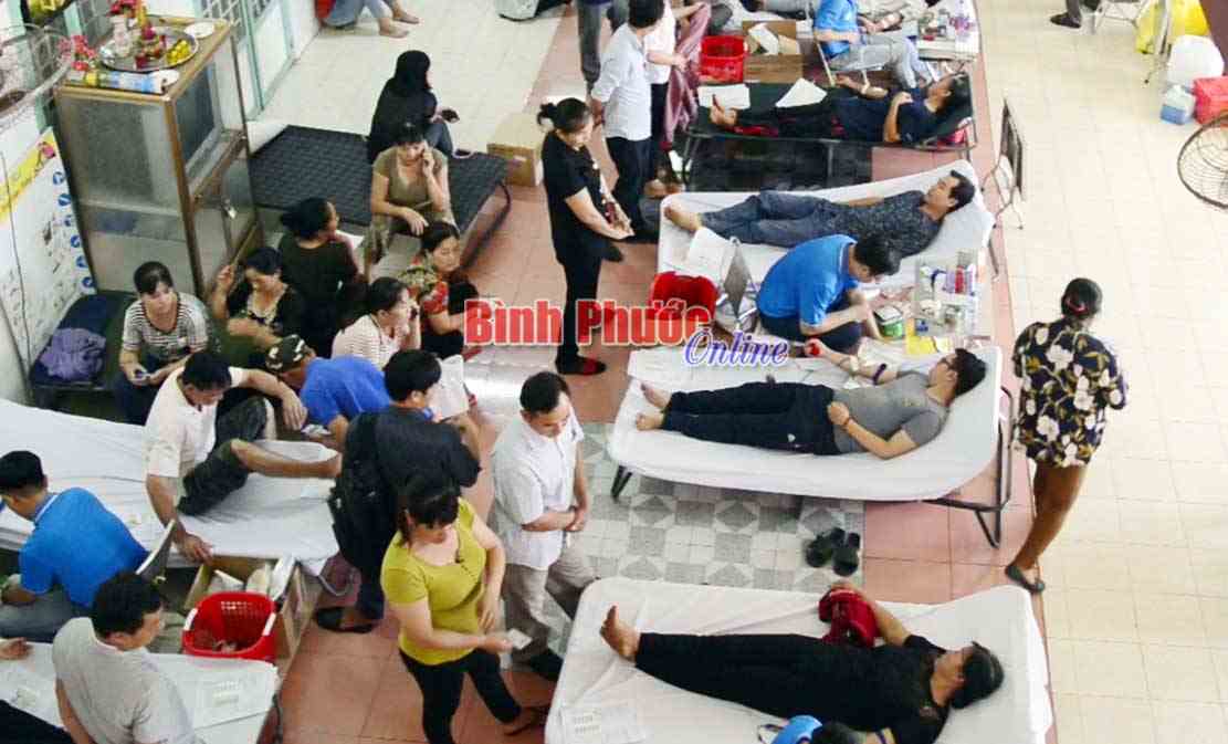 Bình Long thu 4.441 đơn vị máu tình nguyện