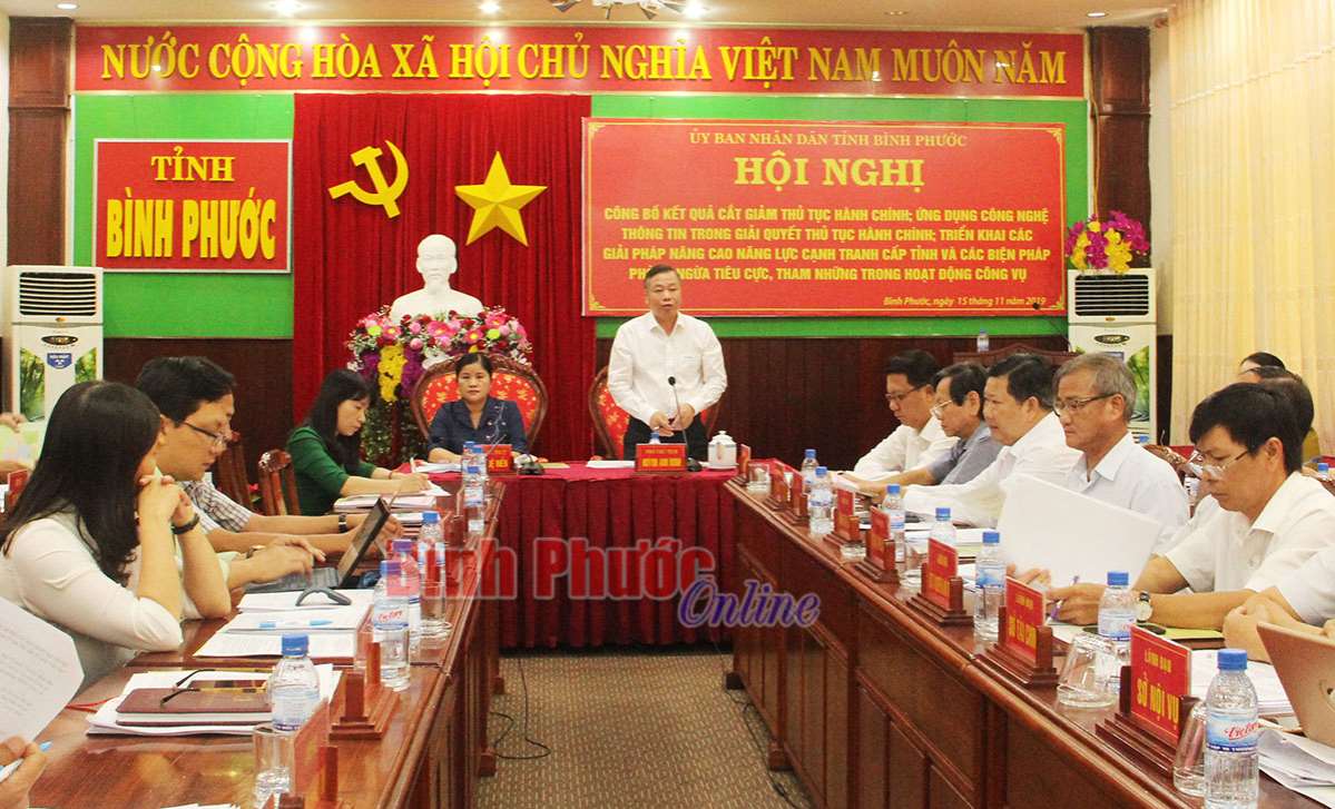 C&ocirc;ng bố kết quả cắt giảm thủ tục h&agrave;nh ch&iacute;nh