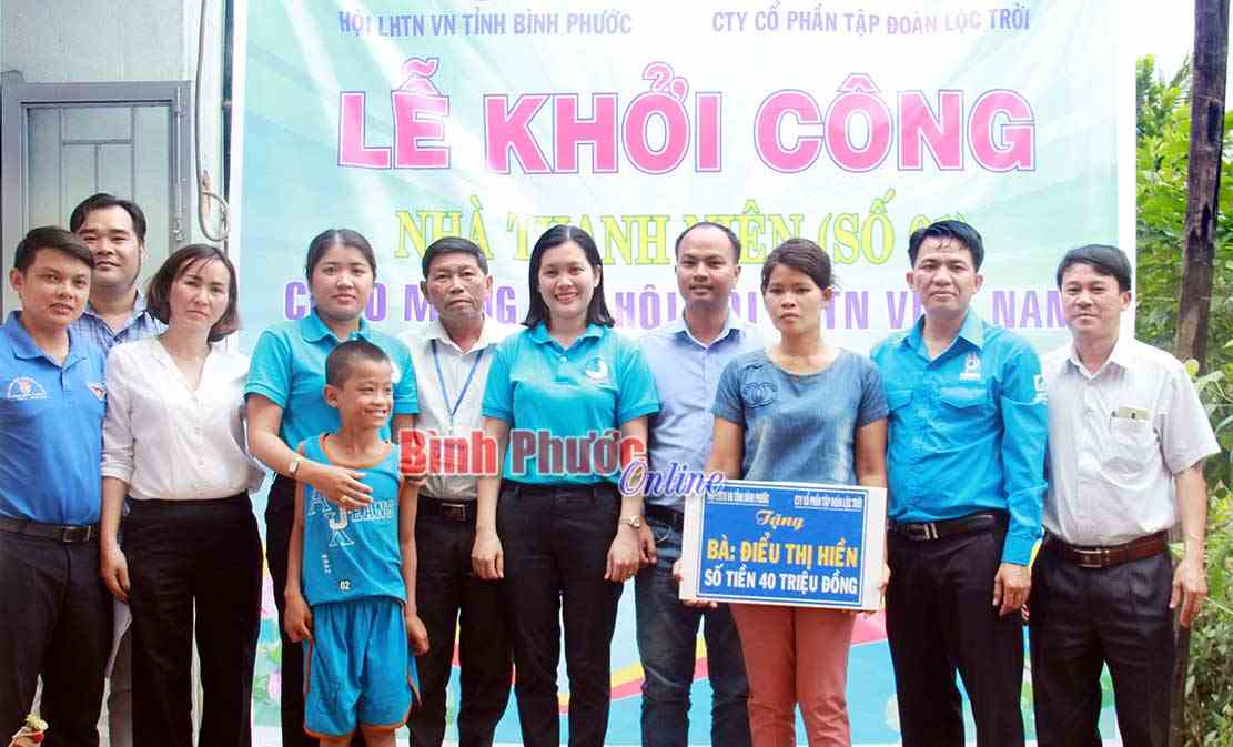 Khởi công công trình nhà thanh niên