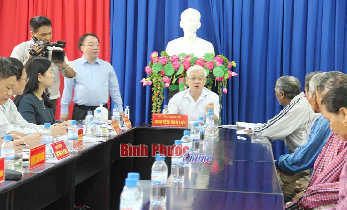 B&iacute; thư Tỉnh ủy tiếp c&ocirc;ng d&acirc;n định kỳ th&aacute;ng 10