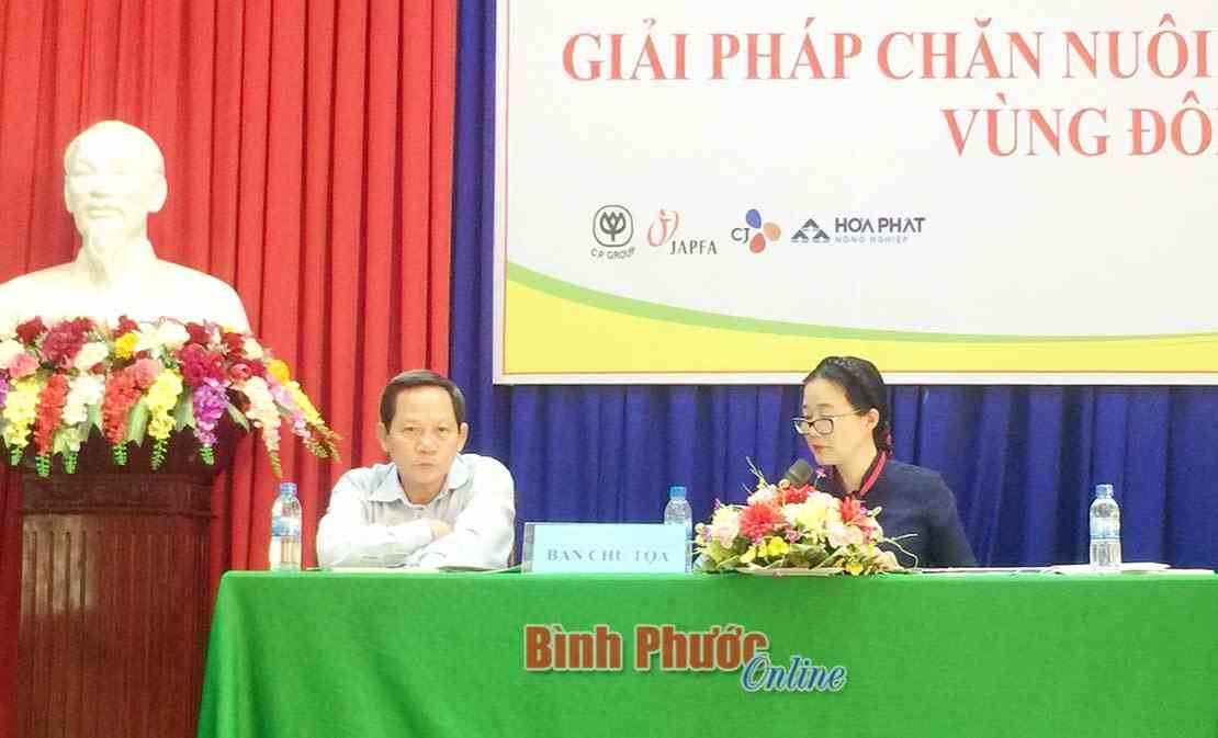 Diễn đàn tìm giải pháp chăn nuôi heo an toàn