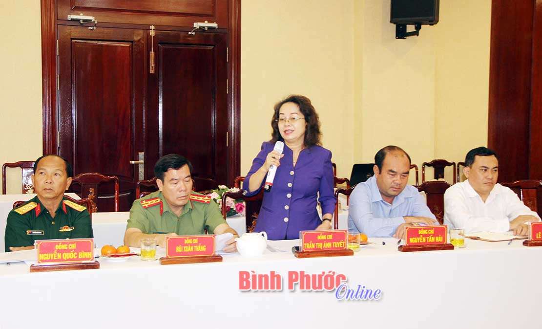 Thường trực Ban Bí thư làm việc với Ban Thường vụ Tỉnh ủy