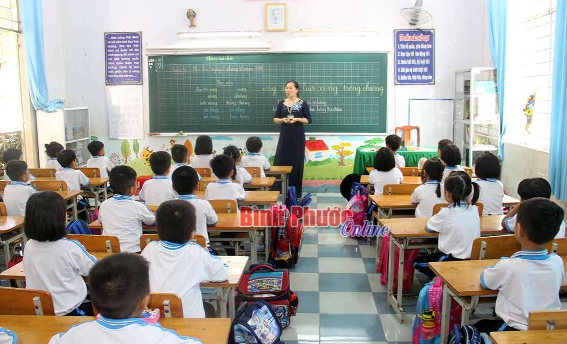 Đến năm học 2024-2025, toàn tỉnh thiếu 1.208 giáo viên tiểu học