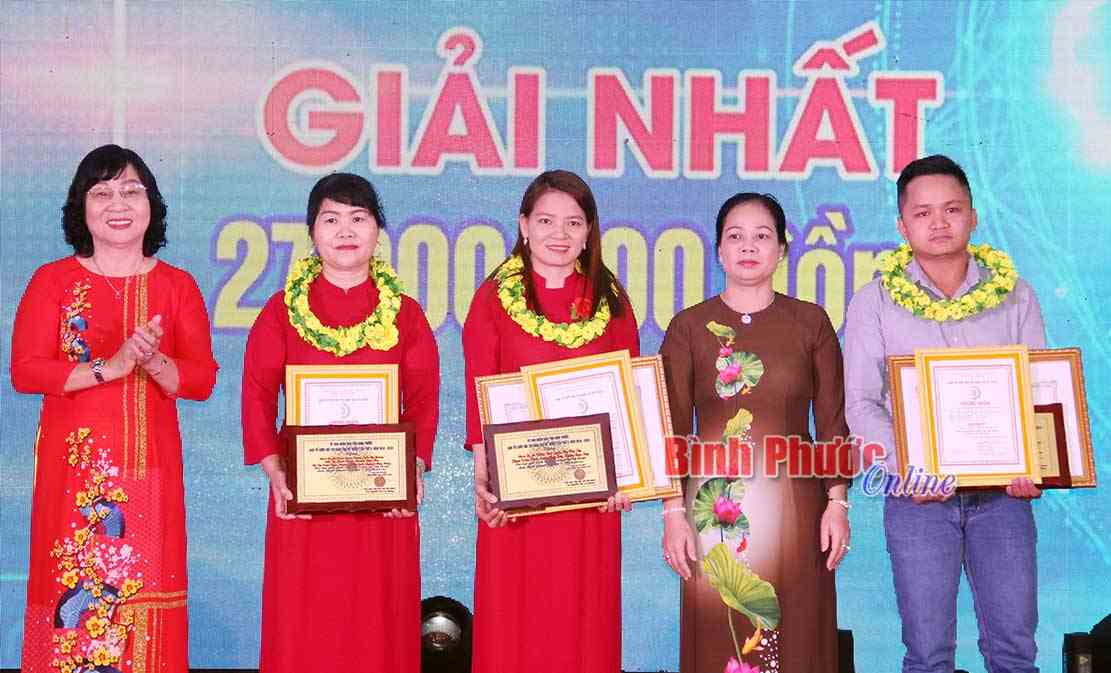 Trao giải 38 mô hình, sản phẩm sáng tạo khoa học kỹ thuật
