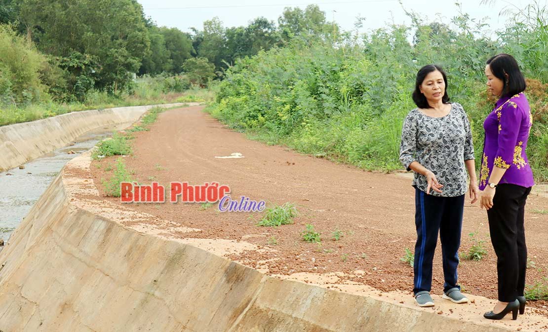 Nữ b&iacute; thư chi bộ nhiệt t&igrave;nh với phong tr&agrave;o khu d&acirc;n cư