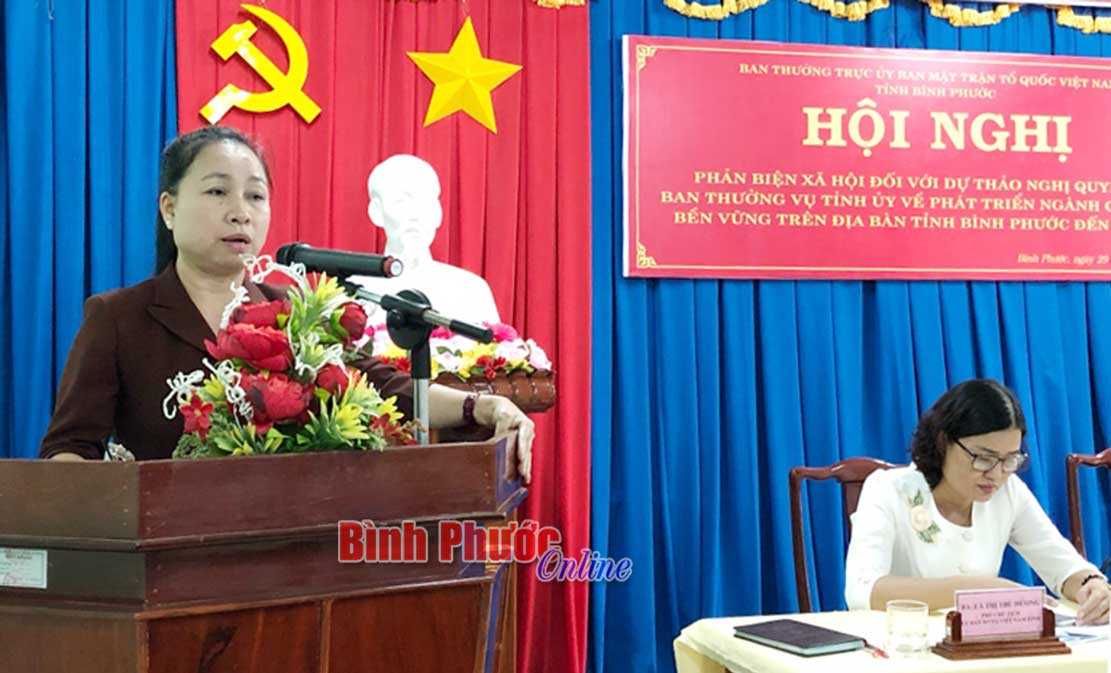 Phản biện xã hội dự thảo nghị quyết của Tỉnh ủy