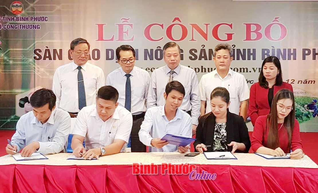 Khai trương Sàn giao dịch nông sản Bình Phước