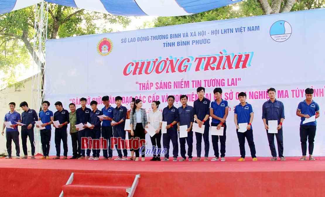 “Thắp sáng niềm tin tương lai” cho học viên cai nghiện ma túy