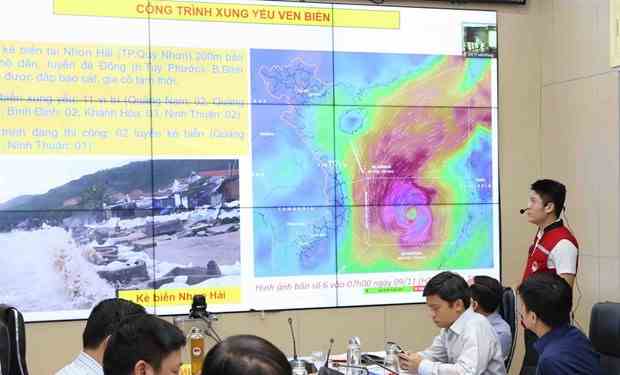 Thực hiện nghiêm công điện của Thủ tướng về ứng phó với bão số 6