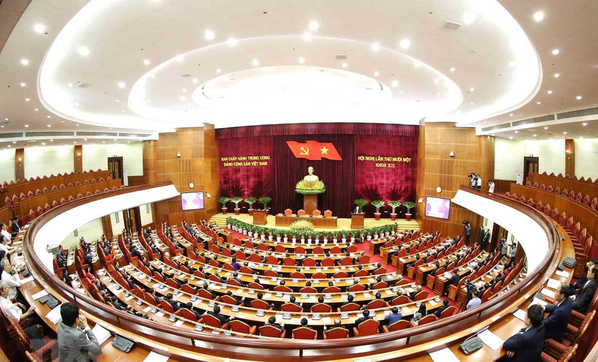 Chung sức đồng l&ograve;ng ho&agrave;n th&agrave;nh mục ti&ecirc;u Đại hội XII của Đảng đ&atilde; đề ra