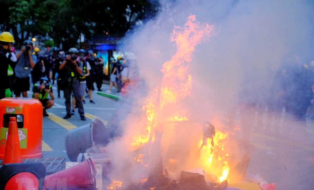 Cảnh sát Hong Kong tái khẳng định không dung thứ các hành vi bạo lực