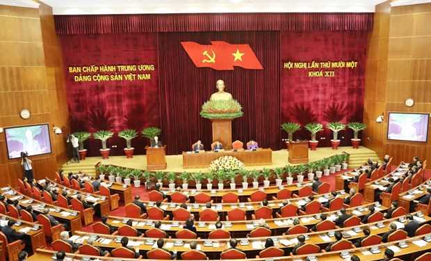 Khai mạc Hội nghị lần thứ 11 Ban Chấp h&agrave;nh Trung ương Đảng kh&oacute;a XII