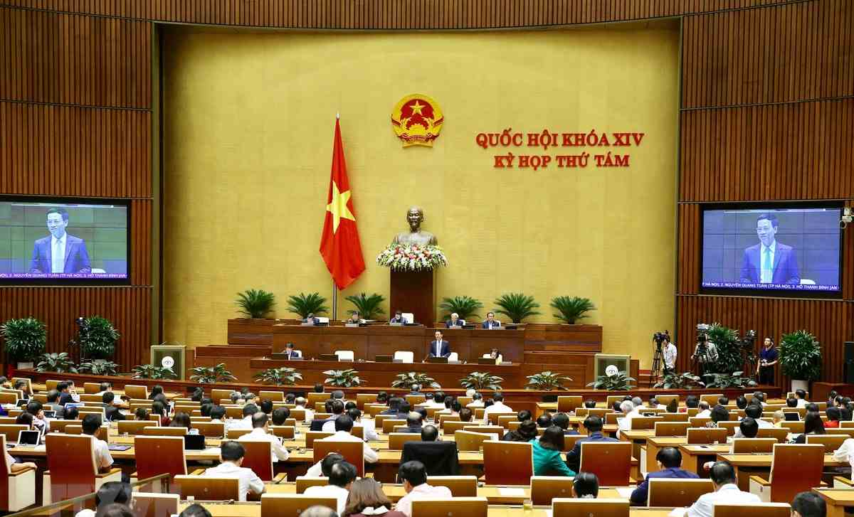 Kỳ họp thứ 8: Biểu quyết 1 nghị quyết, thảo luận 2 dự án Luật