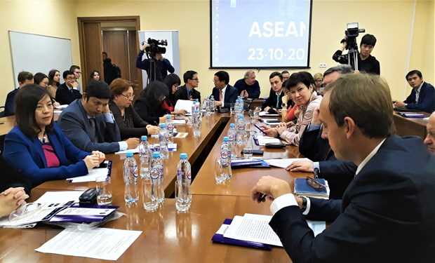 Việt Nam ủng hộ việc tăng cường quan hệ hợp tác Nga-ASEAN