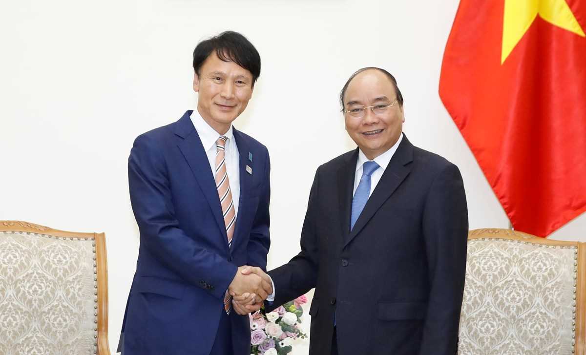 Thủ tướng tiếp Thống đốc tỉnh Kagoshima của Nhật Bản