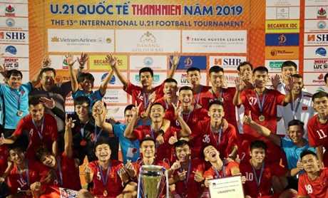 U21 Việt Nam vô địch giải đấu U21 Quốc tế Báo Thanh Niên 2019