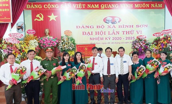 Bình Sơn tổ chức thành công đại hội điểm 