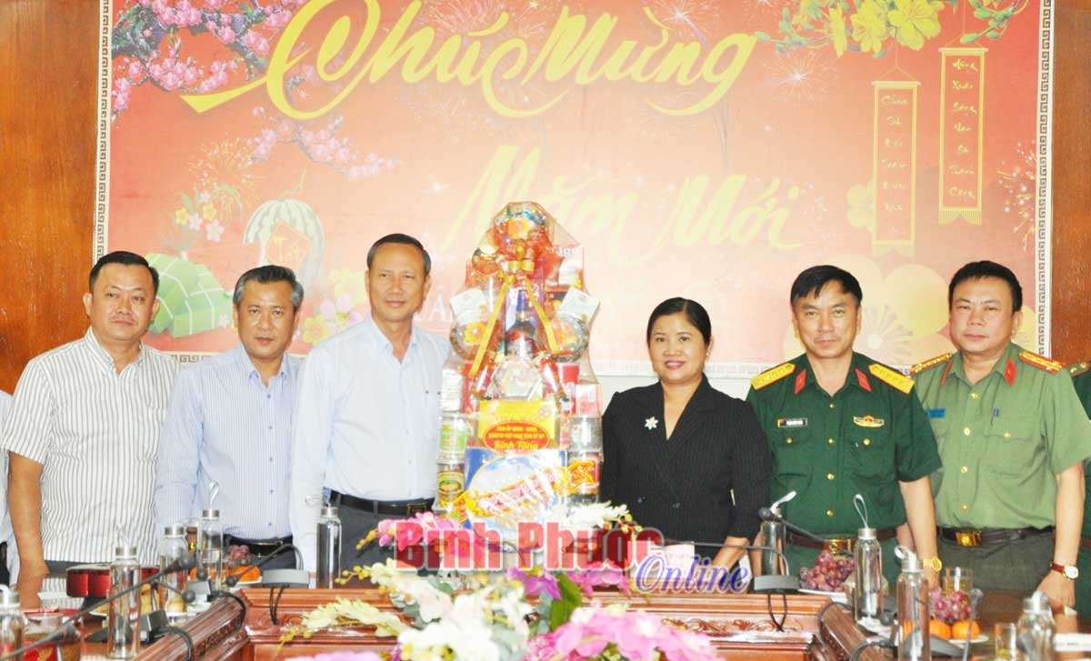 Chủ tịch UBND tỉnh Trần Tuệ Hiền kiểm tra công tác chuẩn bị tết tại các huyện, thị xã