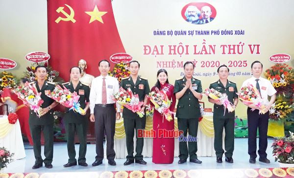 Đại hội điểm Đảng bộ Quân sự thành phố Đồng Xoài 