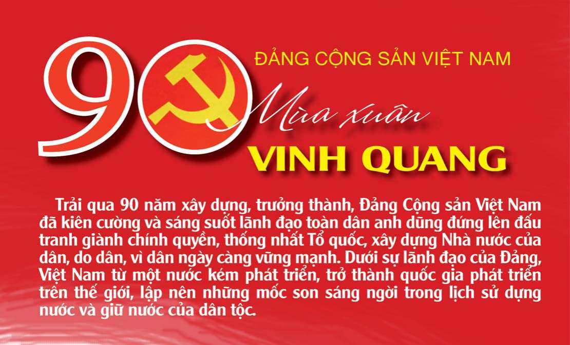 Đảng Cộng sản Việt Nam, 90 mùa xuân vinh quang