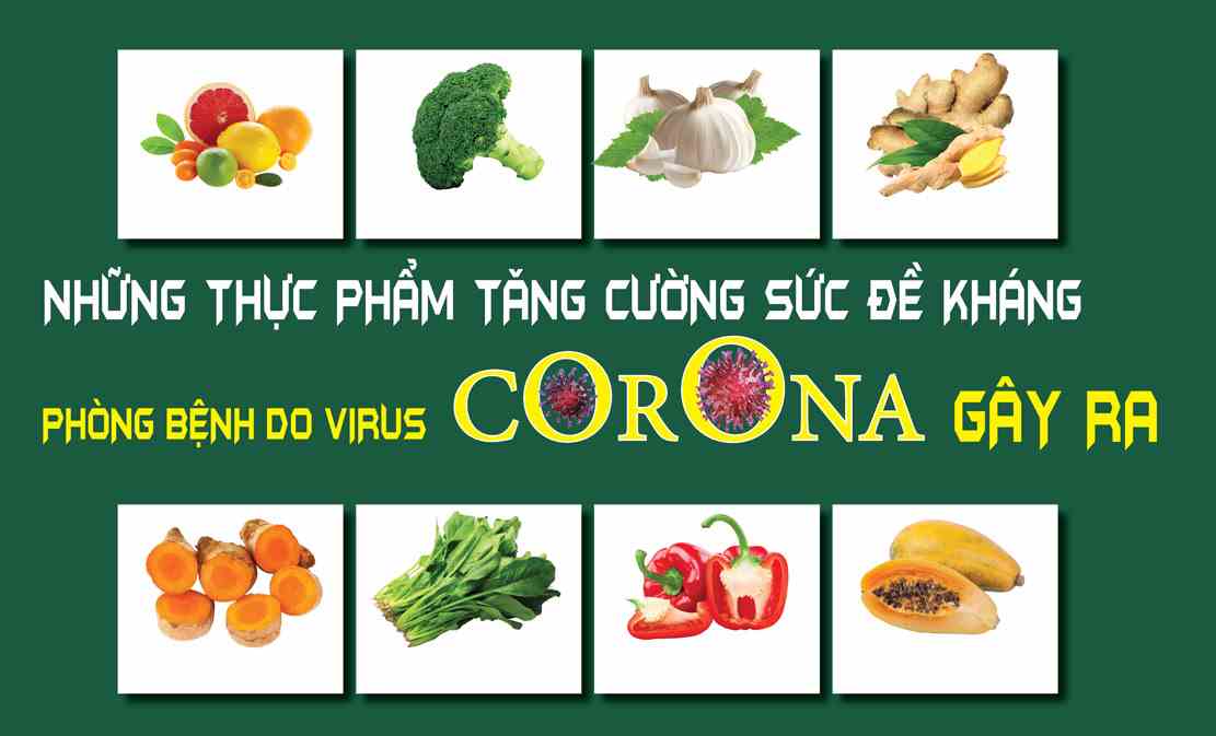 Những thực phẩm tăng cường sức đề kháng phòng bệnh do virus Corona gây ra
