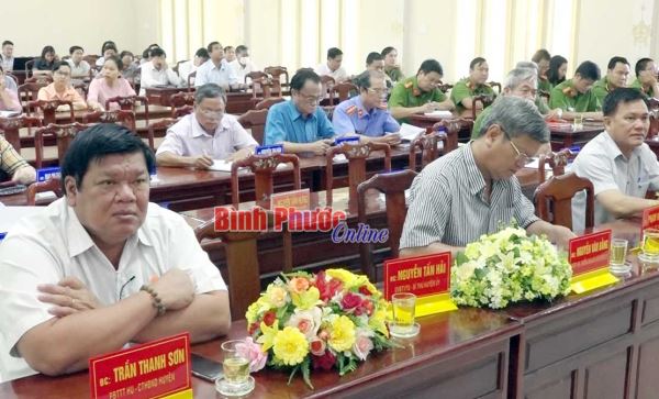 Huyện ủy Chơn Thành thông tin thời sự lần 1/2020