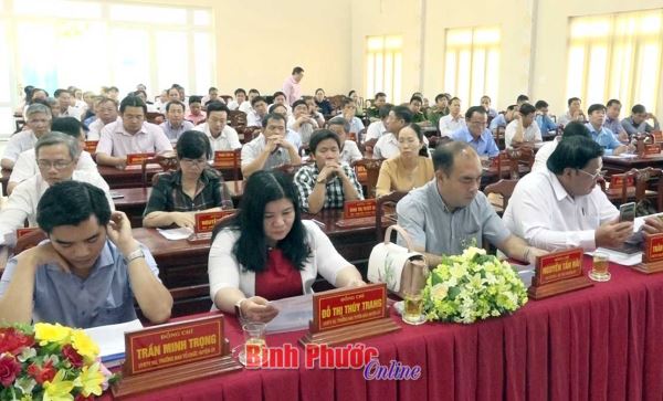 Chơn Thành hội nghị cán bộ chủ chốt về thực hiện quy trình nhân sự