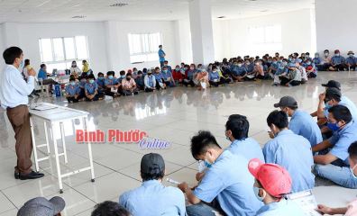 Tuyên truyền phòng, chống dịch virus corona cho CNLĐ